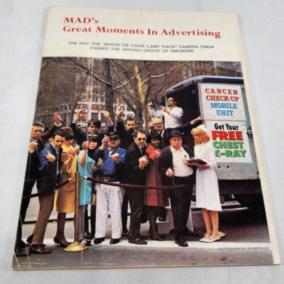 Mad Magazine Special Issue #4 16 Full Mini Poster, Where Are The Statesmen Rare - Picture 3 of 7